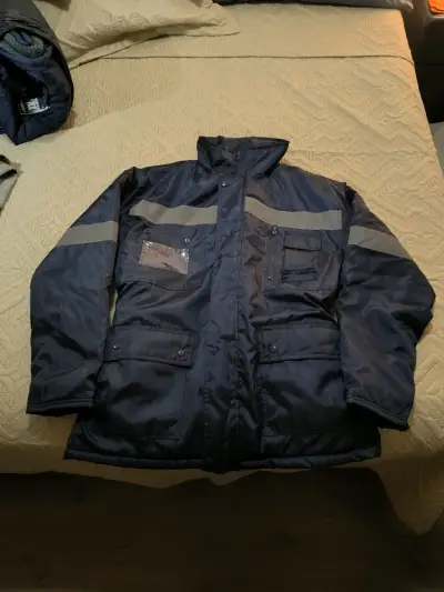 Chaqueta de Trabajo Reflectante Azul Bufalo - miniatura 5