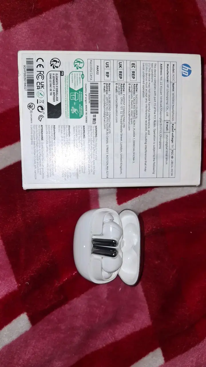 Auriculares inalámbricos HP con estuche de carga - 3