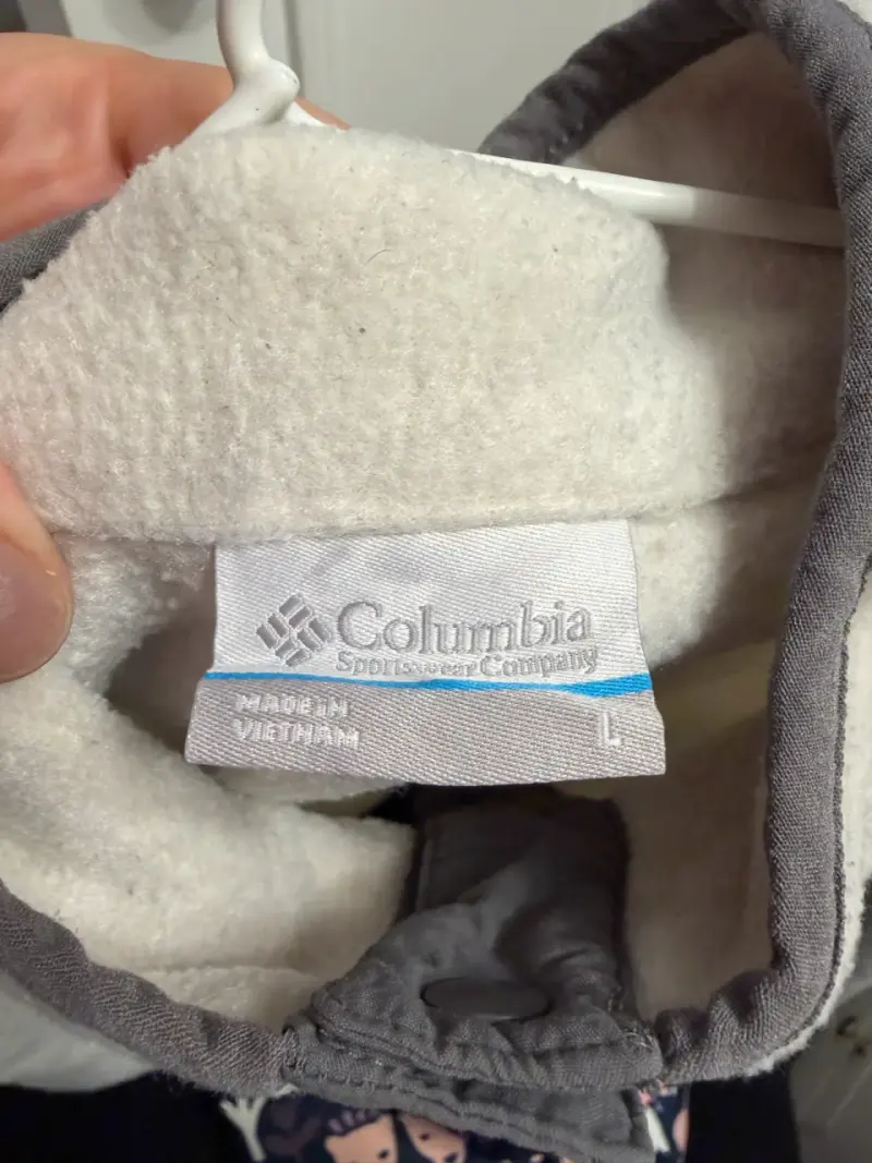 Polar Columbia bicolor gris y blanco - 4