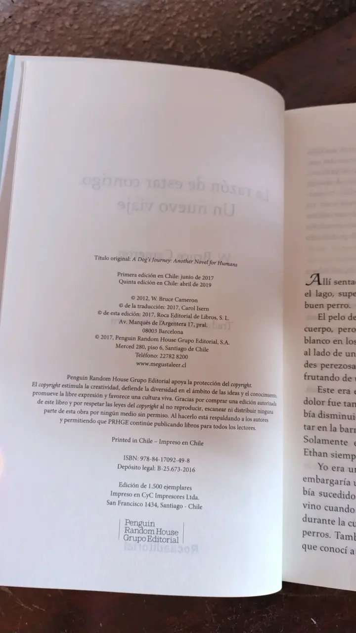 Libro La Razón De Estar Contigo Un Nuevo Viaje - 3