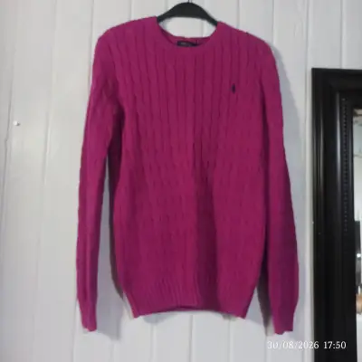 Suéter fucsia de lana Polo Ralph Lauren - miniatura 1