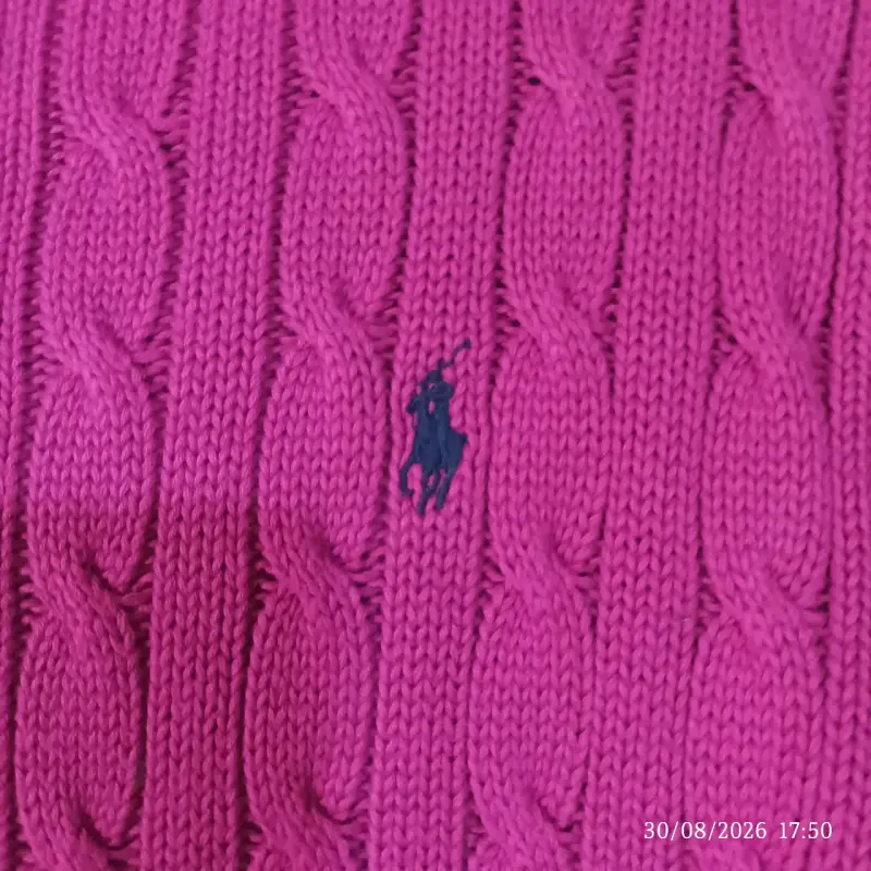 Suéter fucsia de lana Polo Ralph Lauren - 6