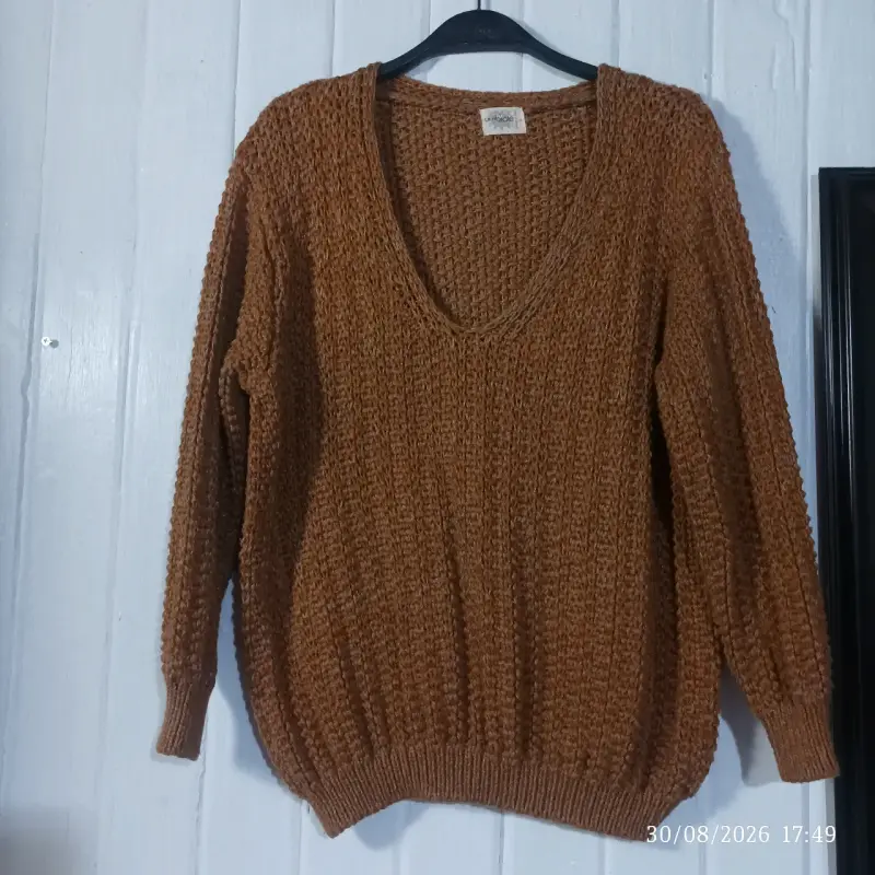 Suéter de punto marrón Umbrale para mujer - 1
