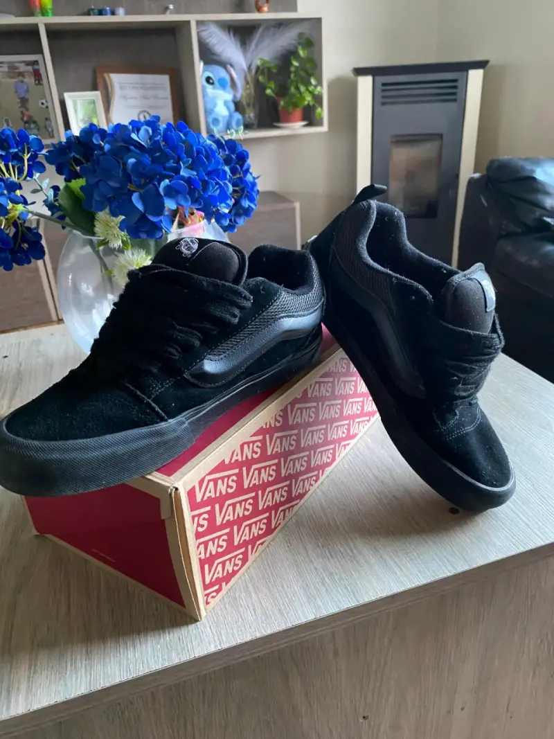 Zapatillas negras Vans para hombre talla 42.5 - 1