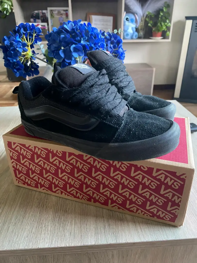 Zapatillas negras Vans para hombre talla 42.5 - 4