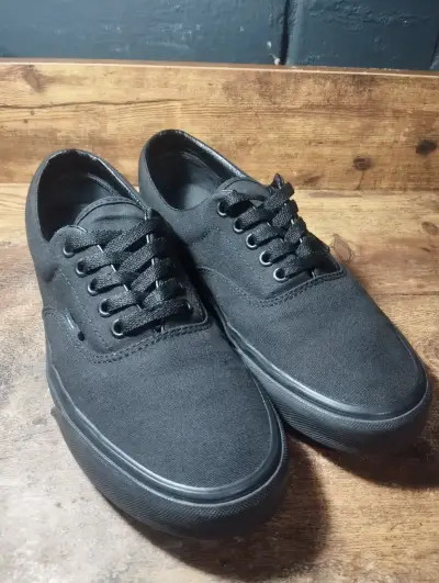 Zapatillas vans era black talla 9, 42 (27cms) - miniatura 1
