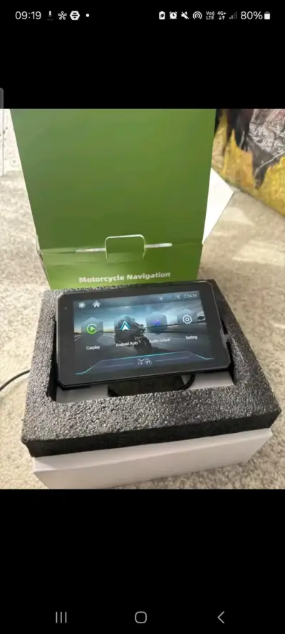 Navegador GPS para motocicleta con Android Auto - miniatura 1