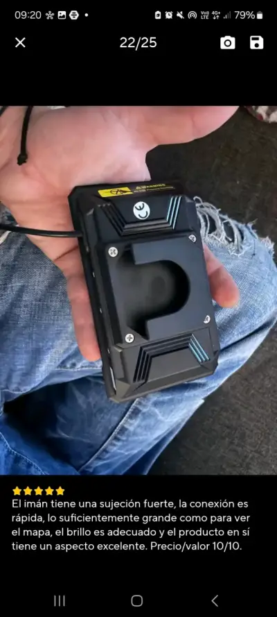 Navegador GPS para motocicleta con Android Auto - miniatura 2