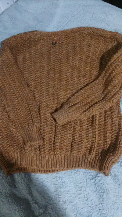 Suéter de punto marrón Umbrale para mujer - miniatura 5