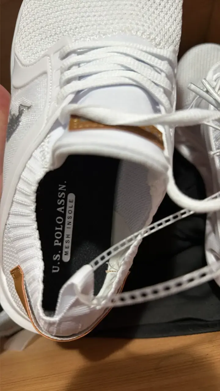 Zapatillas deportivas blancas U.S. Polo Assn. - 4