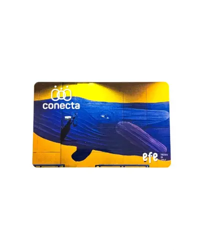 Tarjeta Conecta EFE Valparaíso. - miniatura 1
