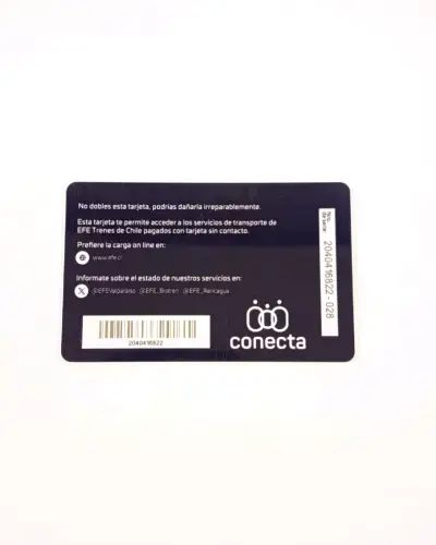 Tarjeta Conecta EFE Valparaíso. - miniatura 2