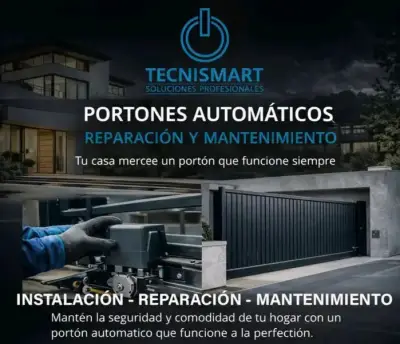 Servicio de Instalación de Portones Automáticos Tecnismart - miniatura 1