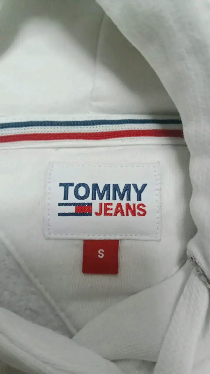 Polerón blanco Tommy Jeans con capucha - 2
