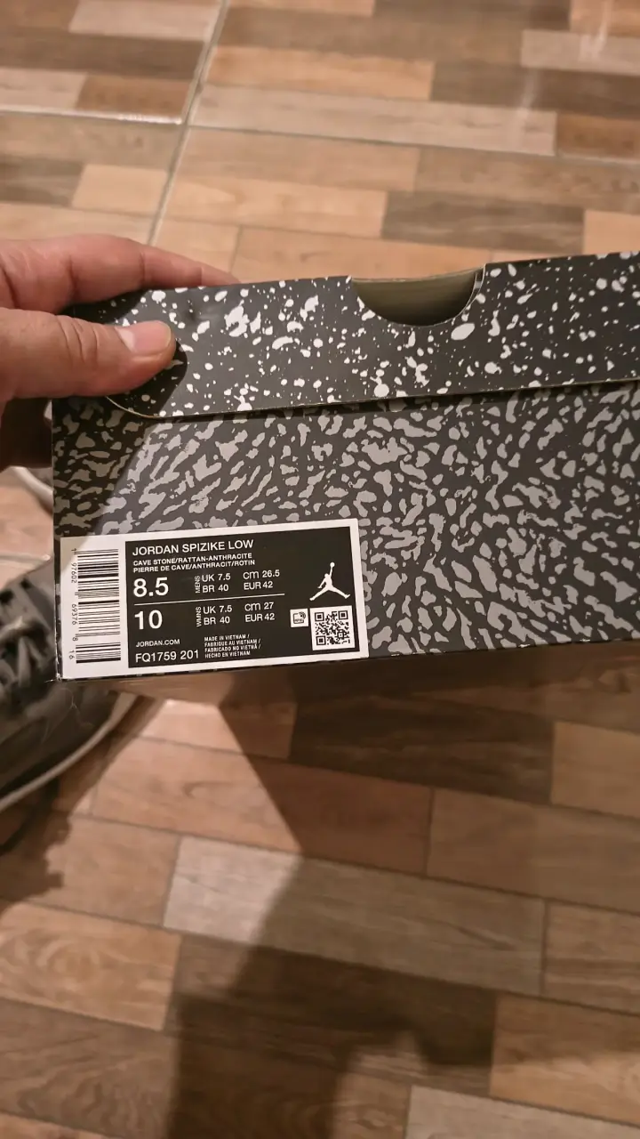 Zapatillas Jordan Spizike Low gris talla 8.5 - 2