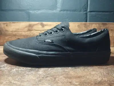 Zapatillas vans era black talla 9.5, 42,5 (27,5 cm - miniatura 4