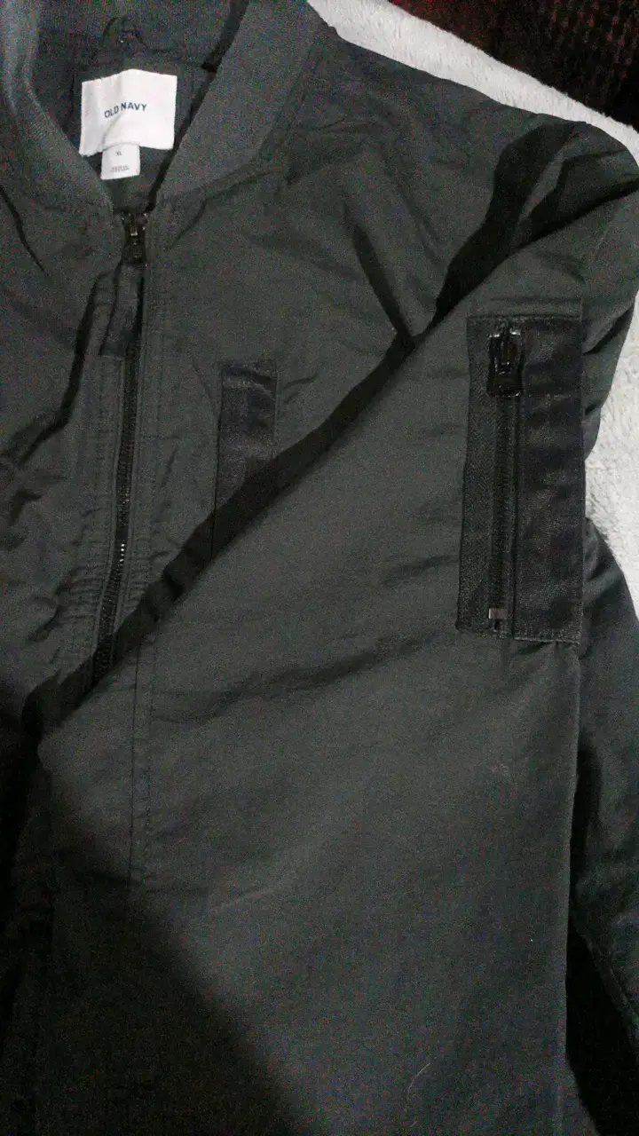 Chaqueta Old Navy negra talla XL - 3