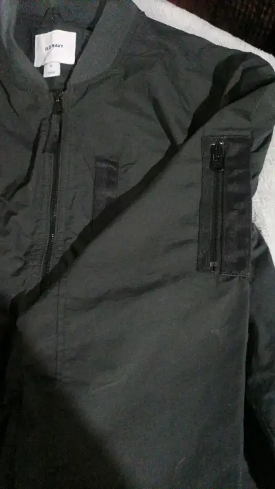 Chaqueta Old Navy negra talla XL - miniatura 3