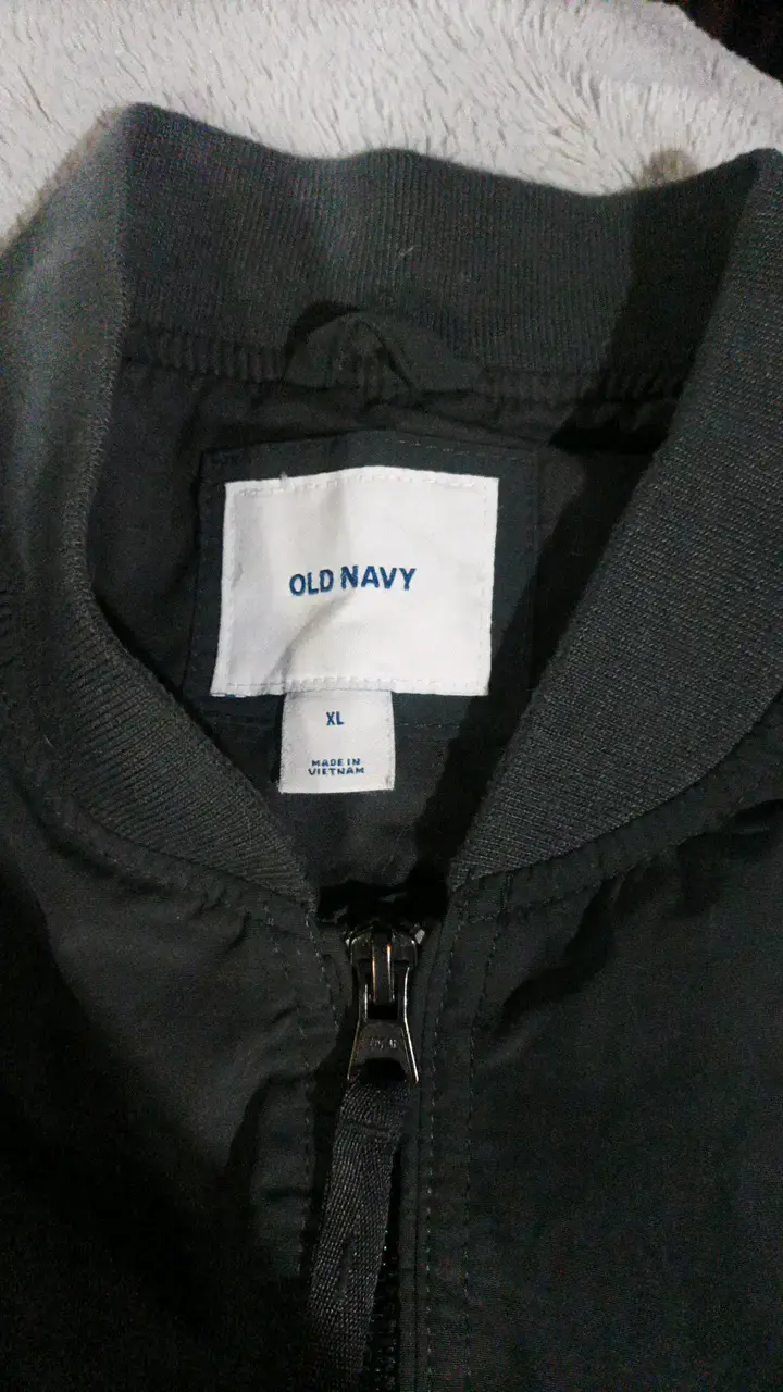 Chaqueta Old Navy negra talla XL - 4