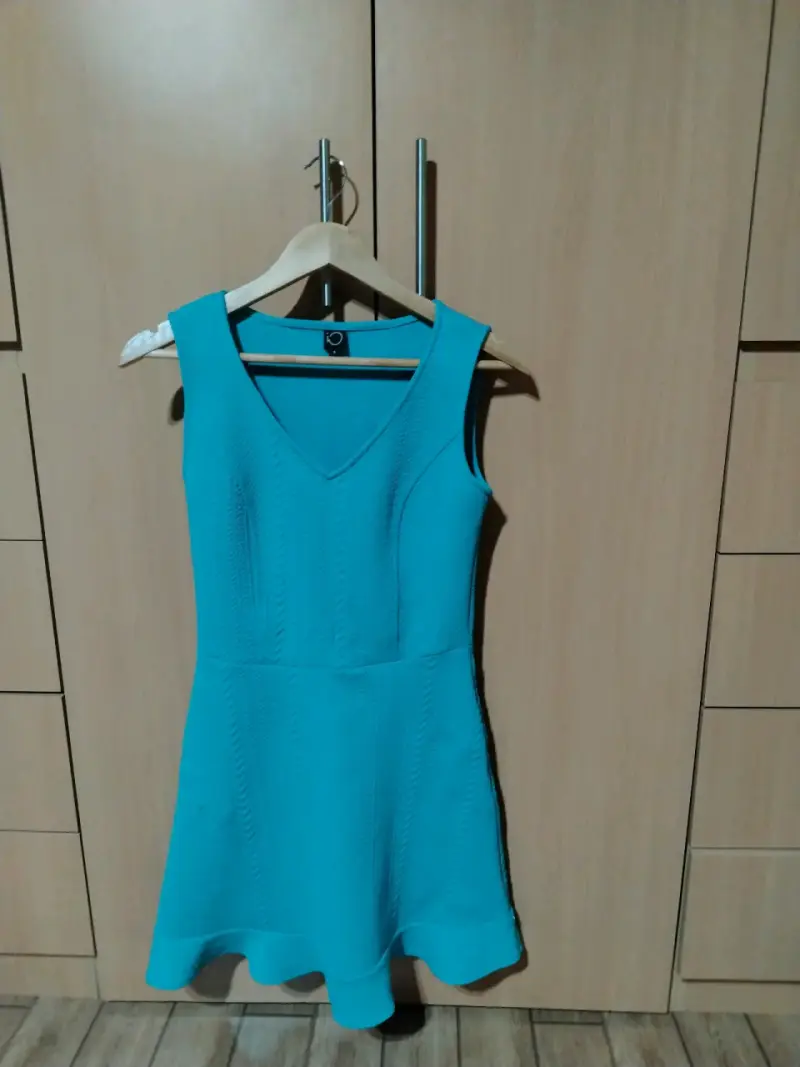 Chaqueta de cuero sintético marrón con cierre - 6