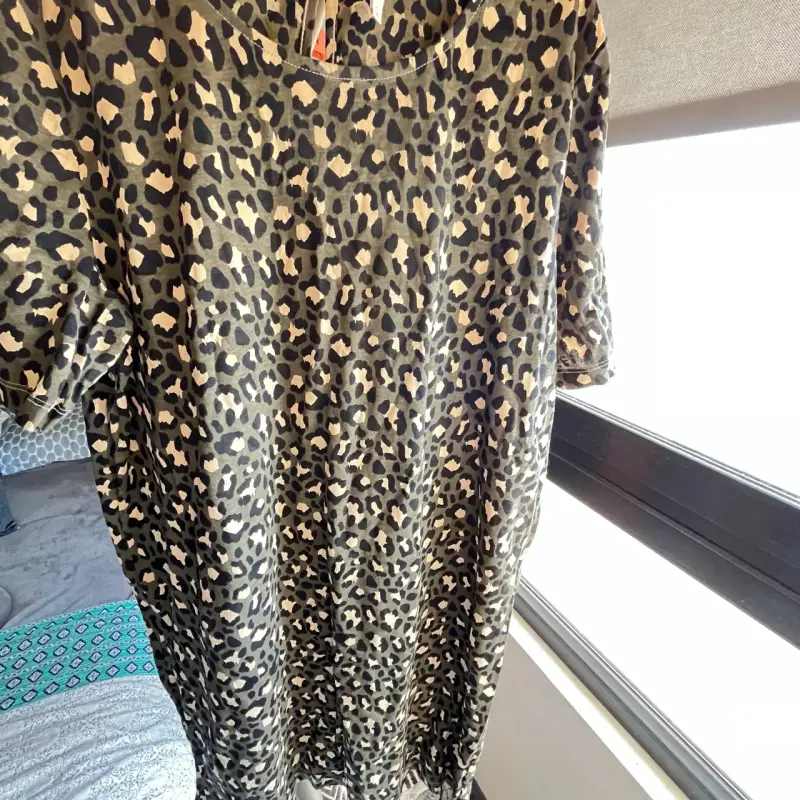 Vestido estampado animal print para mujer - 2
