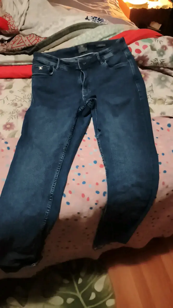 Jeans azul oscuro Wolf & Hank para hombre - 1