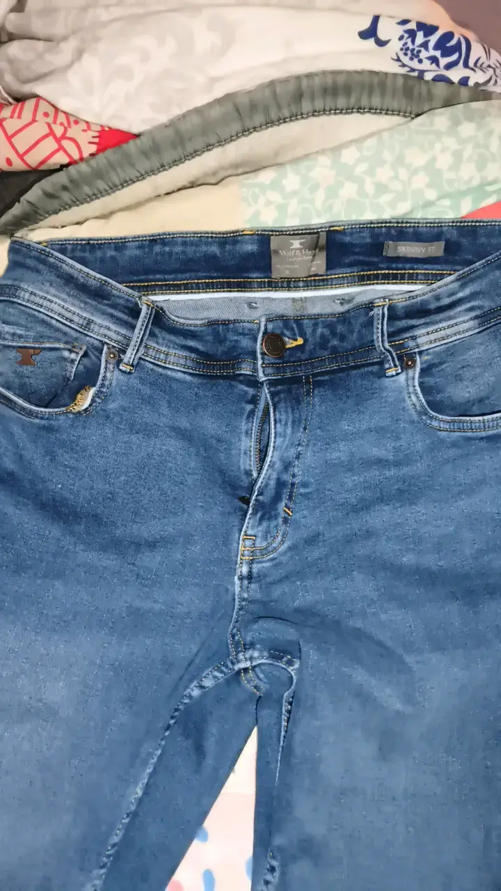 Jeans azul oscuro Wolf & Hank para hombre - 2