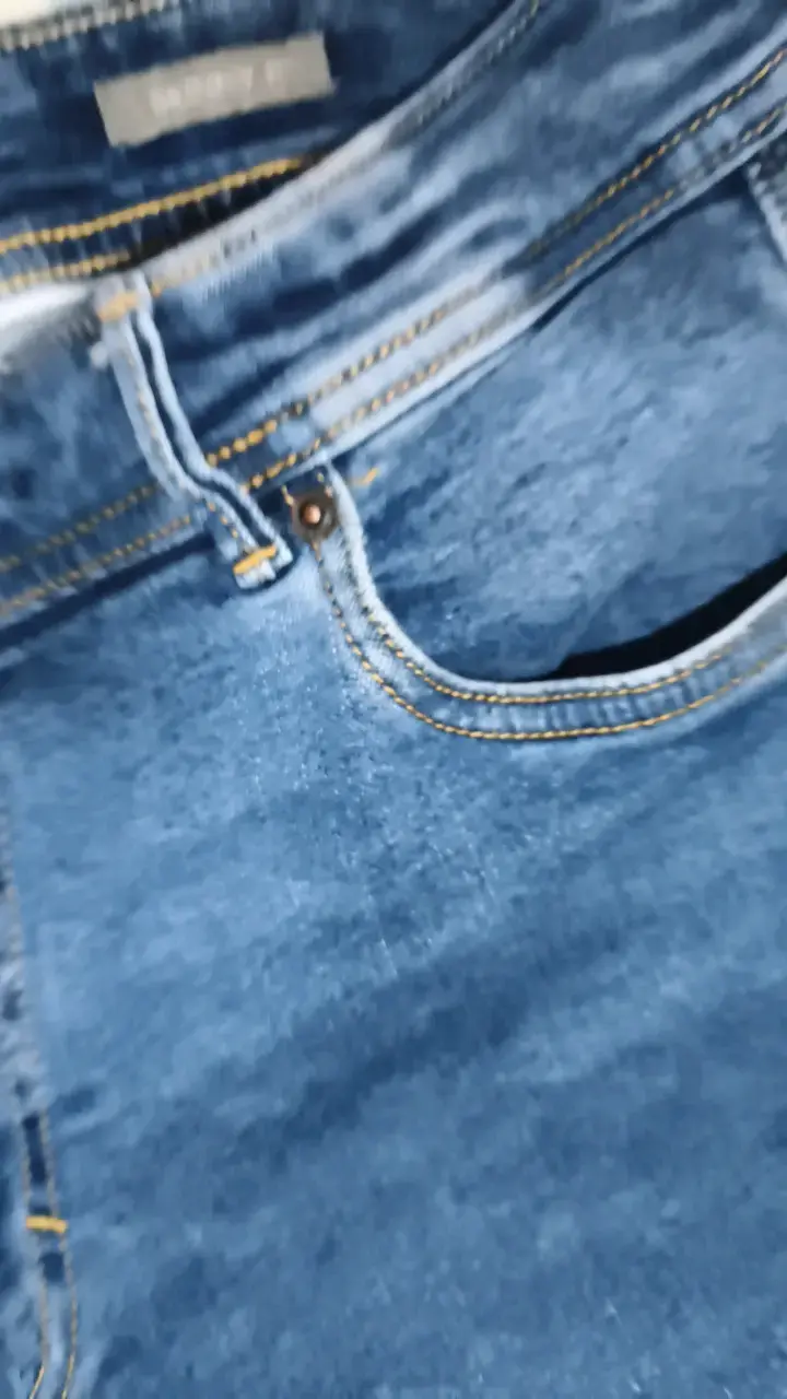 Jeans azul oscuro Wolf & Hank para hombre - 4