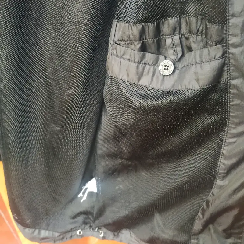 Chaqueta deportiva negra Pony con cierre - 6