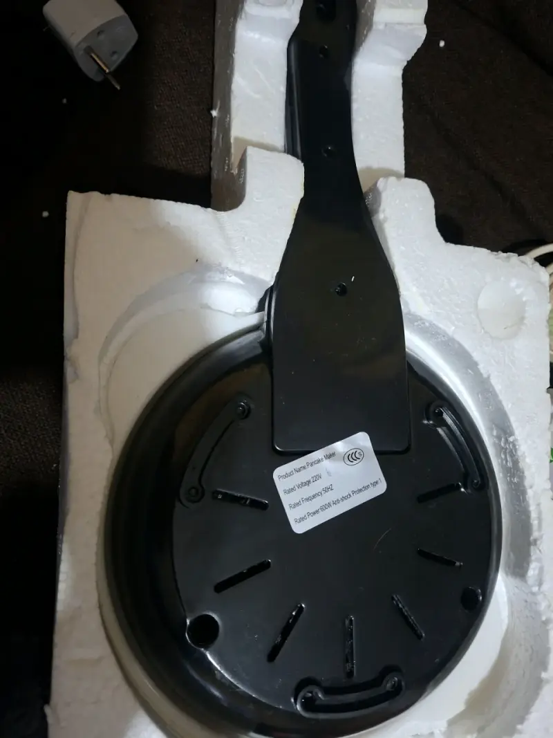 Máquina para crepes eléctrica Einbo 22cm - 2