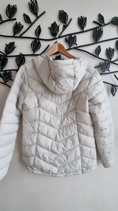 Chaqueta acolchada blanca Diadora para mujer - miniatura 6