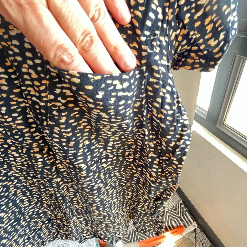 Polera estampada animal print Marquis talla S - 3