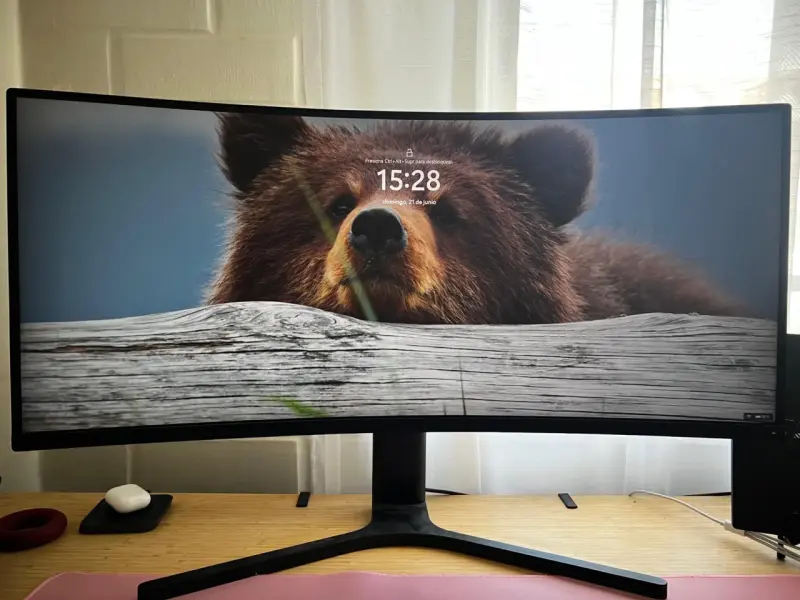 Monitor curvo ultra ancho Xiaomi 34 pulgadas - 4
