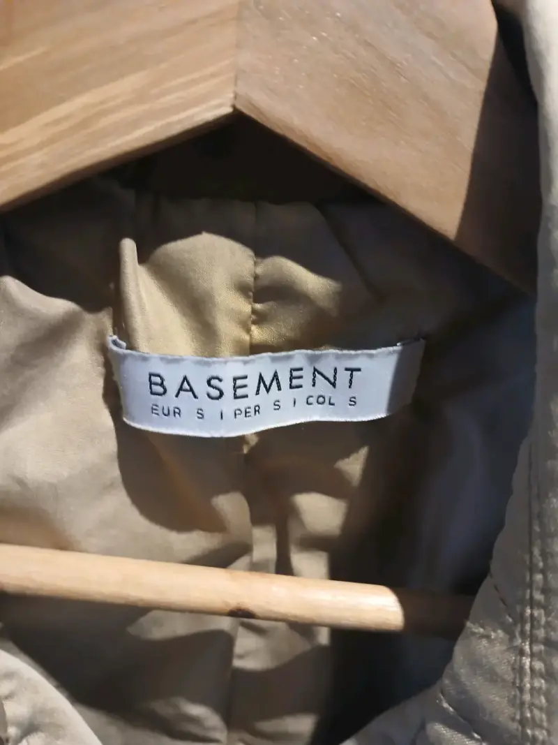 Abrigo trench beige Basement para mujer - 2