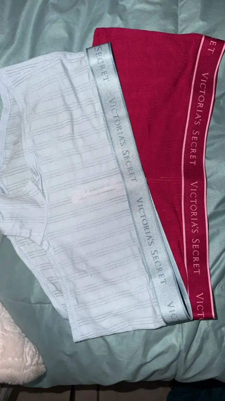 Set de Panties Victoria's Secret Rosa y Celeste