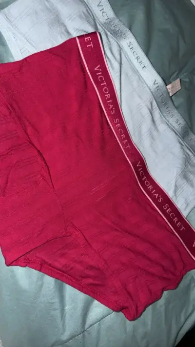 Set de Panties Victoria's Secret Rosa y Celeste - miniatura 3