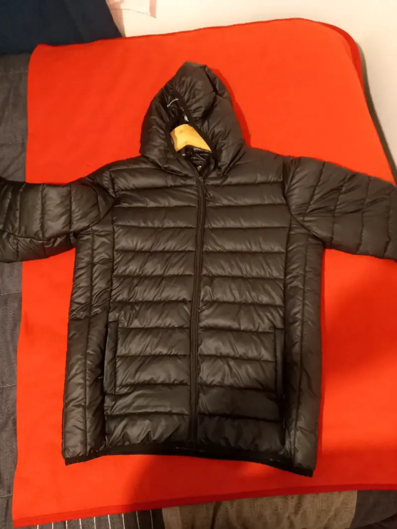 Chaqueta de invierno negra para niño Gangster - 2