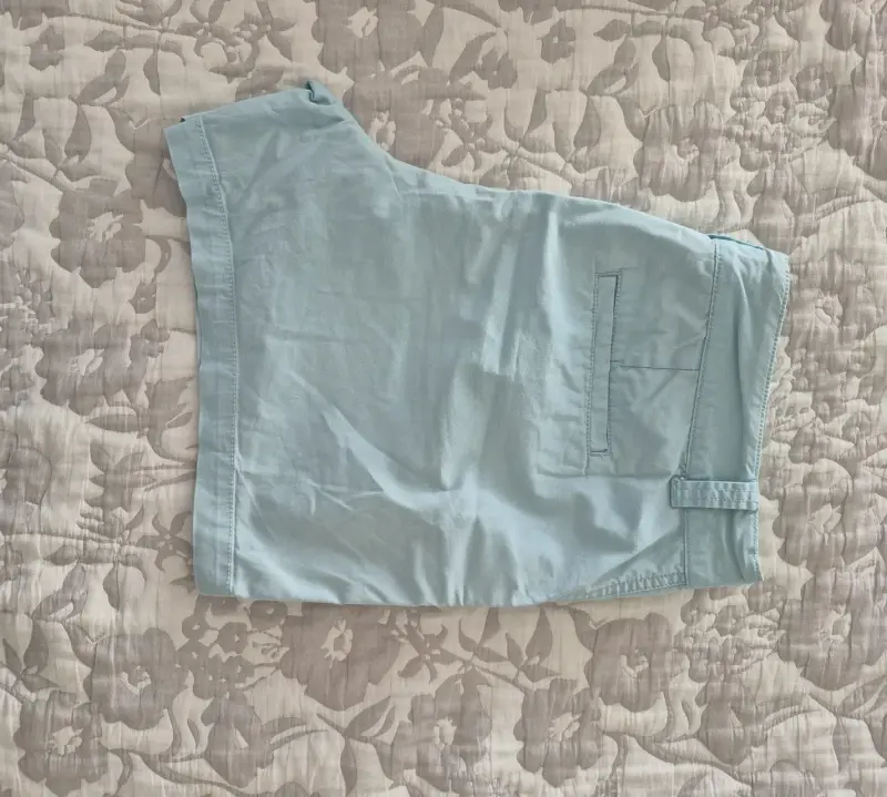 Shorts de mujer color celeste - 2