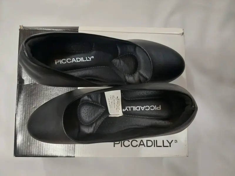 Zapatos de Tacón Negro Piccadilly Elegantes - 2