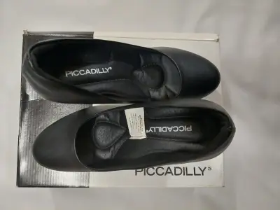 Zapatos de Tacón Negro Piccadilly Elegantes - miniatura 2