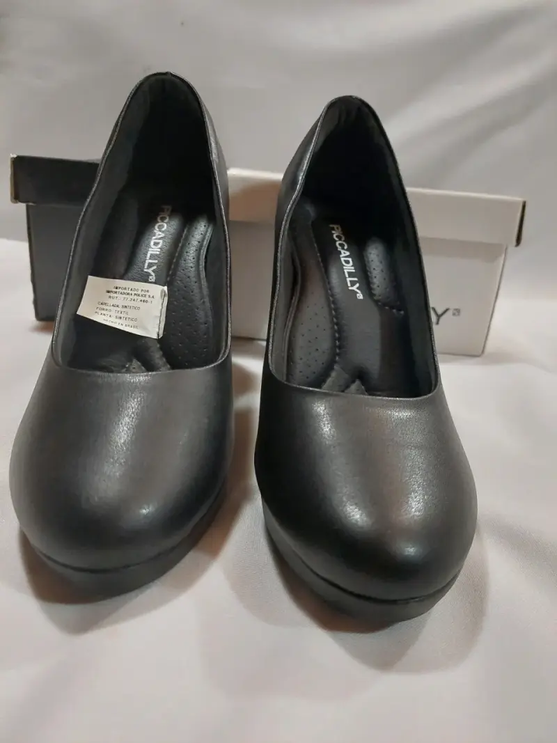 Zapatos de Tacón Negro Piccadilly Elegantes - 3