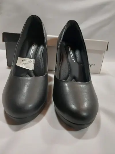 Zapatos de Tacón Negro Piccadilly Elegantes - miniatura 3