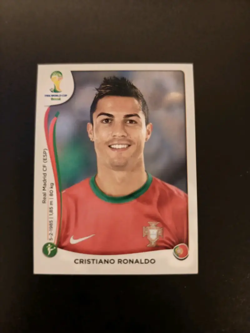 Lámina Panini Mundial 2014 Cristiano Ronaldo - 1