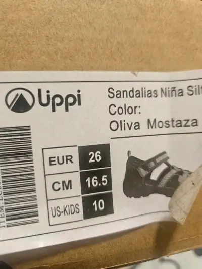 Sandalias de Niña Lippi Forcegrip Verde y Naranja - miniatura 5