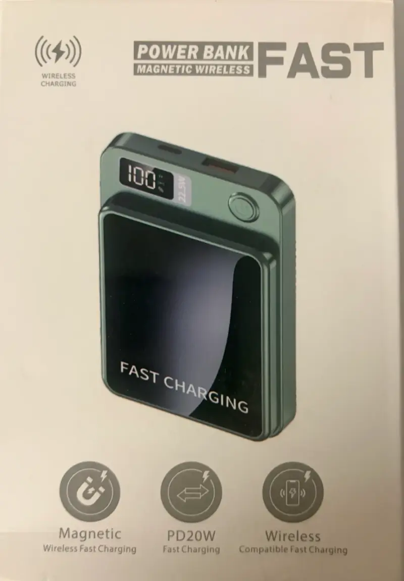 Power Bank Inalámbrico 22.5W Carga Rápida - 2