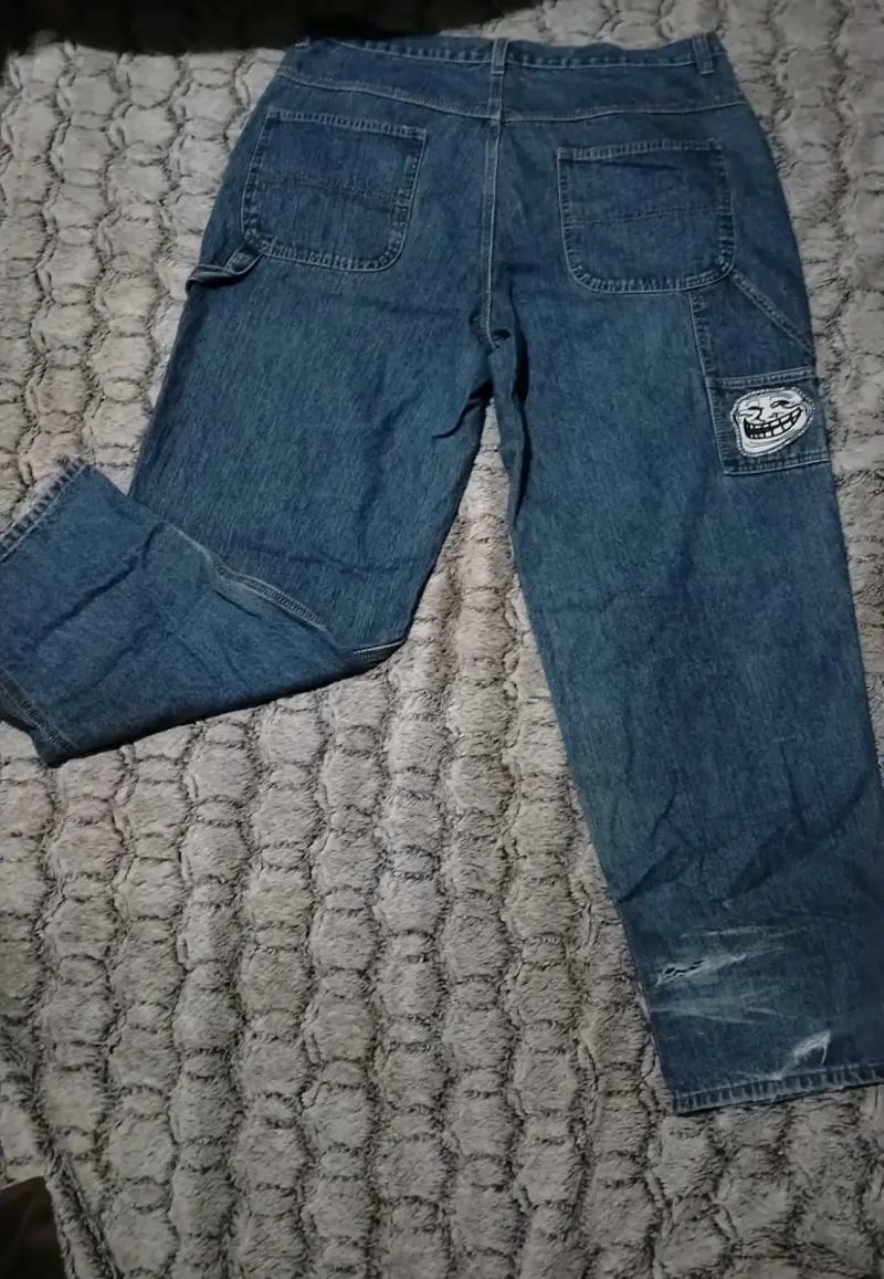 Jeans de mezclilla Premier baggy - 1