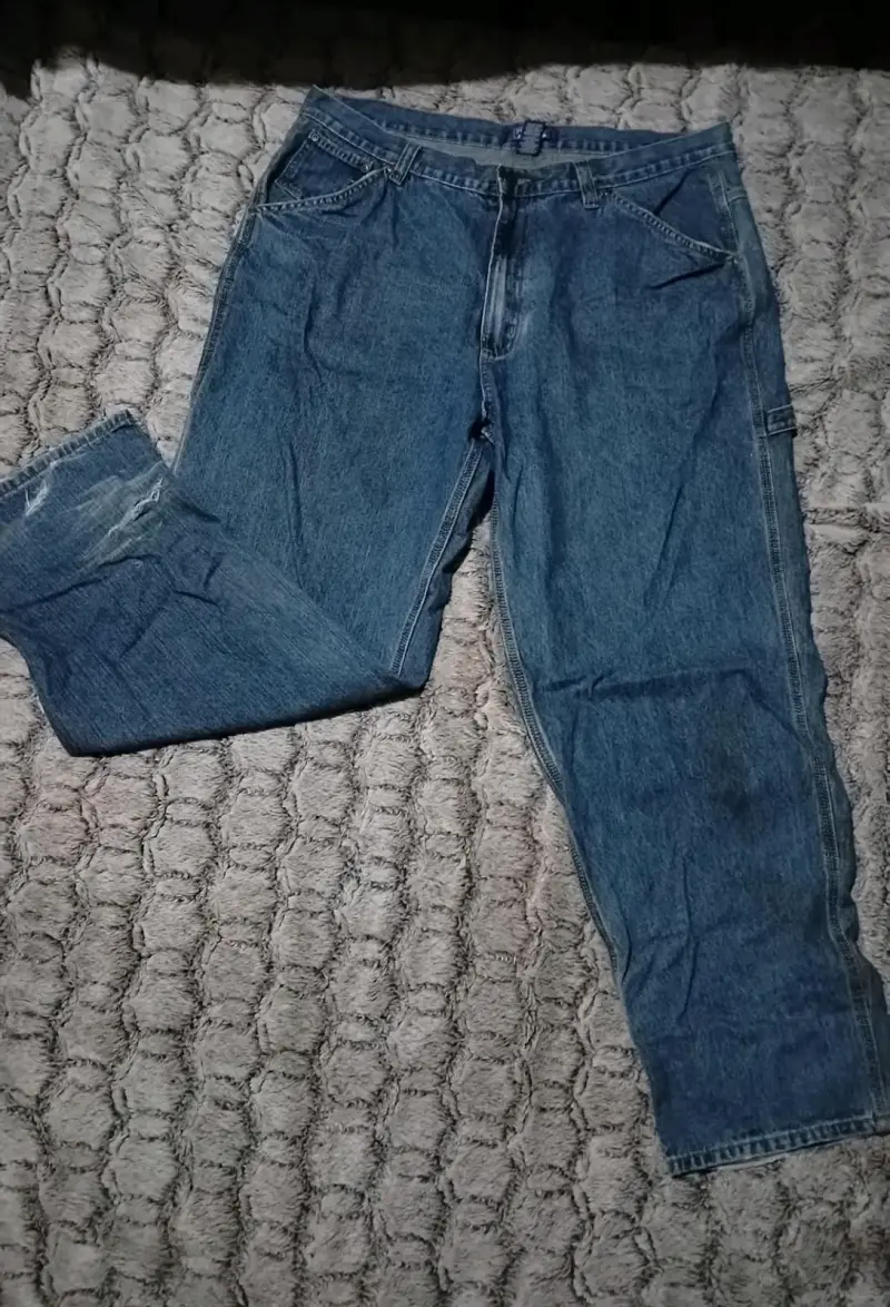 Jeans de mezclilla Premier baggy - 2