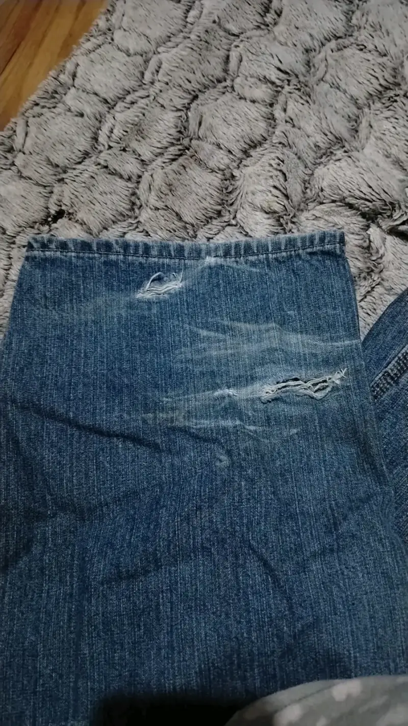Jeans de mezclilla Premier baggy - 4