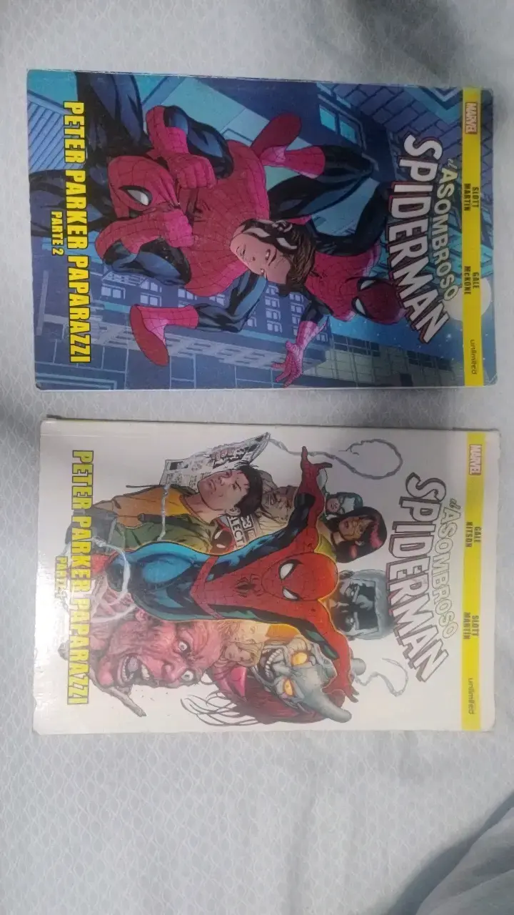 Comics Spiderman Peter Parker Paparazz parte 1 y 2
