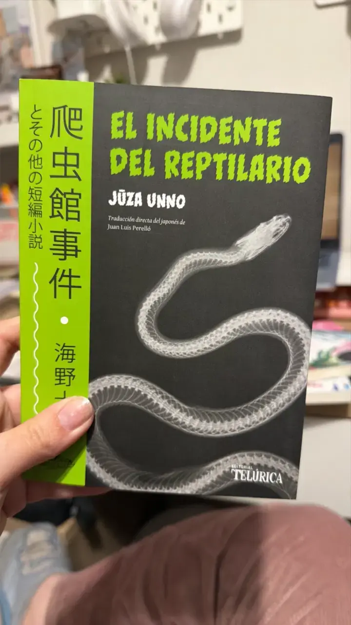 Libro 'El Incidente del Reptilario' de Jūza Unno